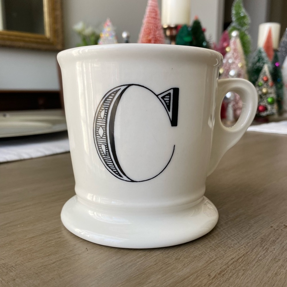 Anthropologie Monogram Mug - C